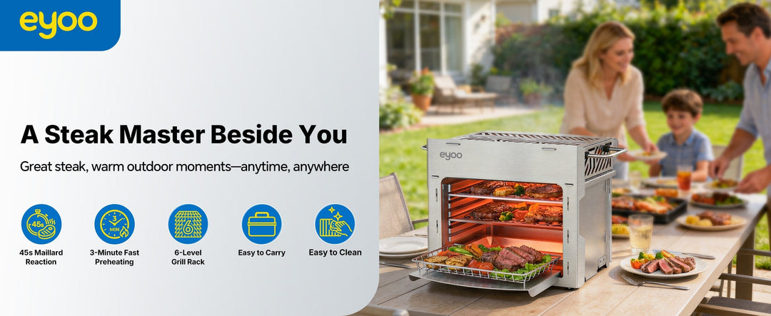 Top Outdoor Propane Broiler Problems and How to Fix Them – Master the Eyoo Portable Steak Grill