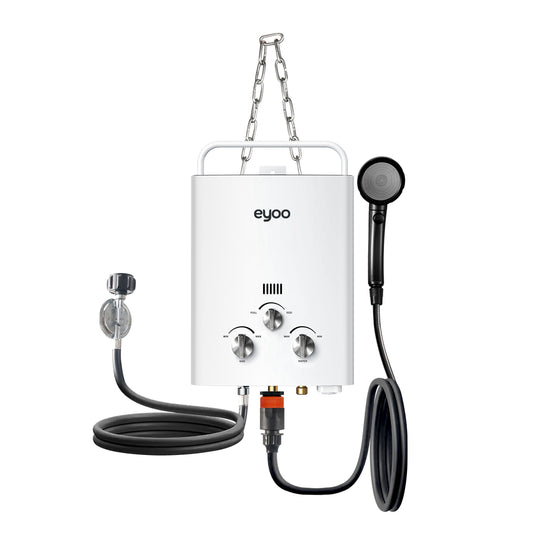 Eyoo 5L 34000 BTU Portable Propane Water Heater Outdoor