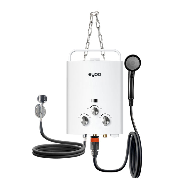Eyoo 5L 34000 BTU Portable Propane Water Heater Outdoor