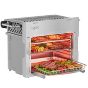 Portable Propane Gas Broiler, Tabletop Steak Grill 1472°F High Heat